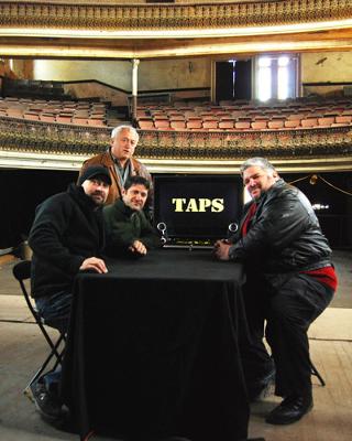 me , Jason and Grany at The reveal