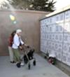 While visiting at Ft. Rosecrans military cemetery, these orbs showed up one photo only.