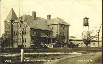 Clinton Valley Stae Mental Hospital in its different stages over the years